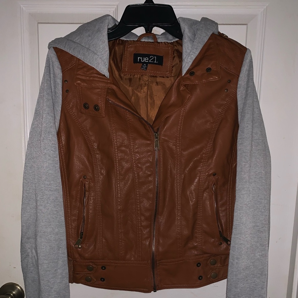 Rue 21 pleather jacket